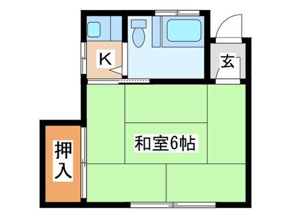 小野寺アパートの物件間取画像